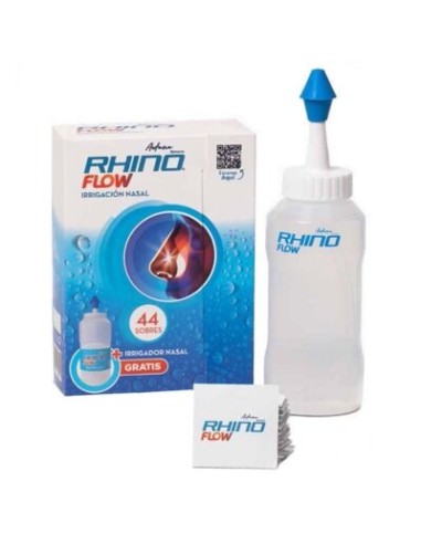 RHINOFLOW ESTUCHE 44SOBRES+BOTELLA 300ML