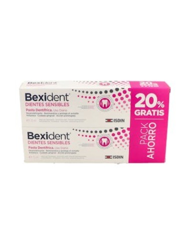 DUO BEXIDENT DIEN SENSI PASTA 75ML 20%GR