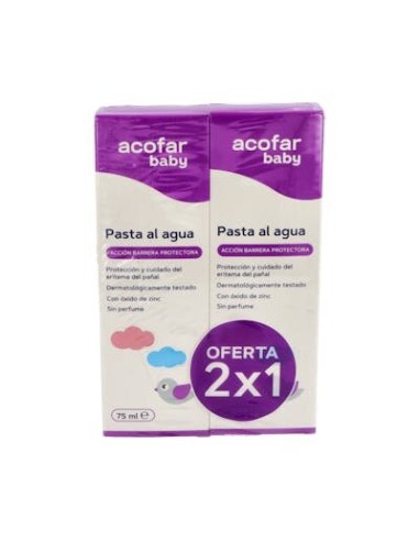 ACOFARBABY PACK PASTA AL AGUA 2X1