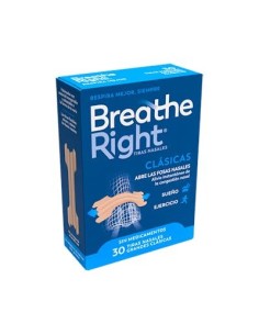 TIRAS NASALES BREATHE RIGHT GRANDES 30 U