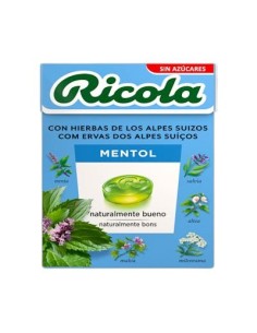 RICOLA CARAMELOS S/A MENTOL 50 GRS
