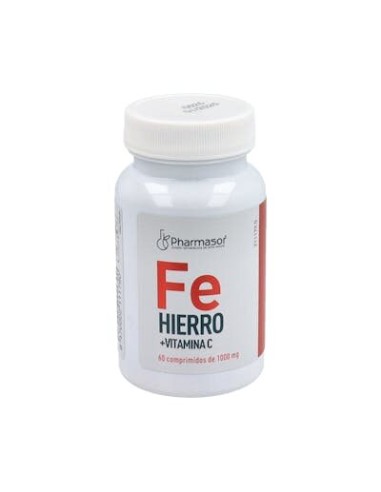 HIERRO + VITAMINA C PH SP 60 COMP