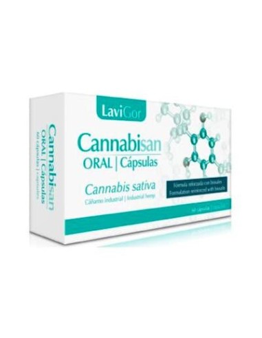 CANNABISAN ORAL CAPSULAS 60 CAPSULAS