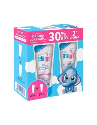 SEBAMED BABY CREMA BALSAMO 2X200 ML
