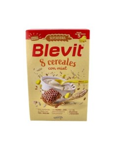 BLEVIT SUPER FIBRA 8 CEREALES MIEL 500GR