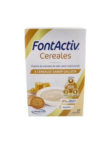 FONTACTIV 8 CEREALES GALLETA 500 GR