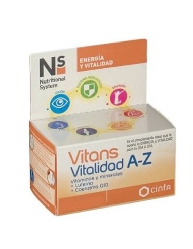 NS VITANS VITALIDAD A-Z SENIOR 30 COMPR