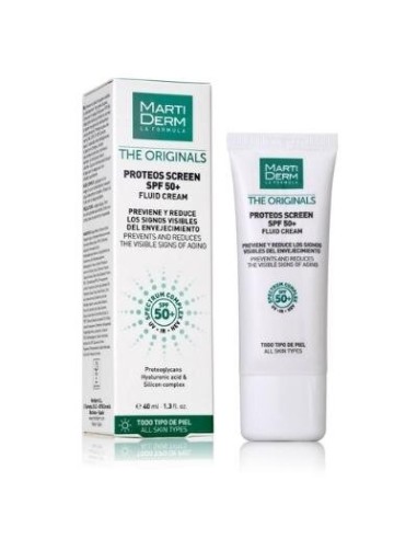 MARTIDERM PROTEOS SPF50 FLUID CR CO 40ML