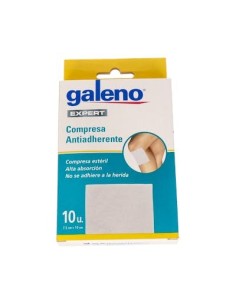 GALENO COMPRESA ANTIADHERENTE 10 U