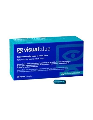 VISUAL BLUE 30 CAPSULAS
