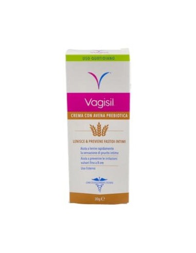VAGISIL CREMA CON AVENA PREBIOTICA 30GR