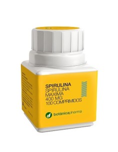 SPIRULINA 400 MG 100 COMP BOTANICA