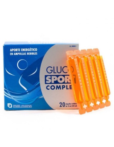 GLUCOSPORT COMPLET 20 AMP. BEBIBLES 10 M