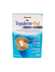 TEGADERM + PAD APOSITO ESTERIL 10X9CM 5U