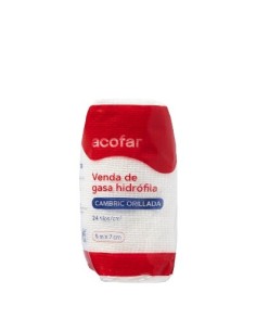 ACOFAR VENDA GASA HIDROF CAMBRIC 5MX7CM