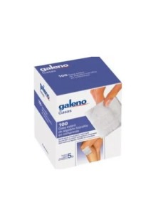 COMPRESAS GASA ESTERIL GALENO 100 UND