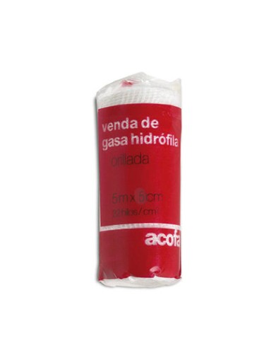 ACOFAR VENDA GASA HIDROFILA 5 MX5 CM