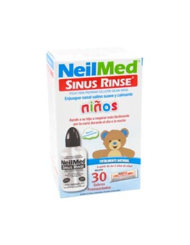 NEILMED SINUS RINSE INF KIT 120ML +30SOB