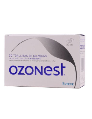 OZONEST 20 TOALLITAS OFTALMICAS