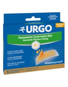 URGO CICATRIZANTE MIEL 5 APOSITOS