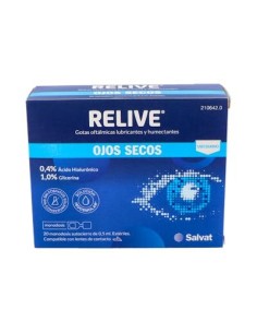 RELIVE OJOS SECOS 20 VIALES MONODOSIS