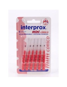 CEPILLO DENTAL INTERPROX MINI CONICO 6U