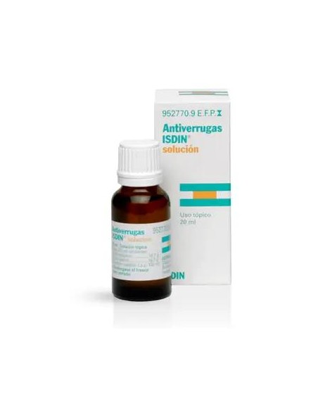 Isdin Antiverrugas Solución Tópica 20 Ml