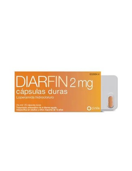 Diarfin 20 Cápsulas