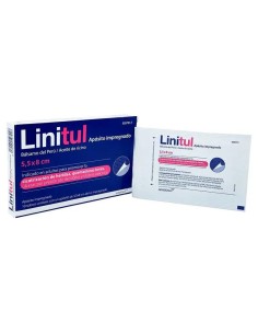 Linitul 5.5 x 8 cm Apósito Impregnado Pequeño 10 sobres 2