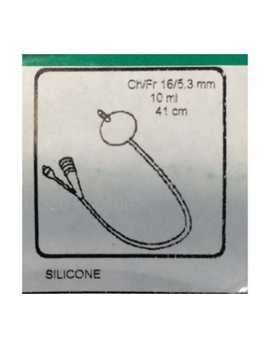 SONDA VESICAL SILICON FOLYSIL BALON CH16