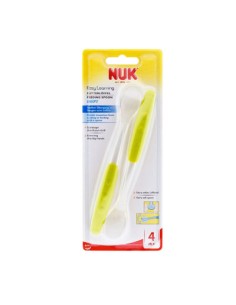 NUK CUCHARA SILICON EASY LEARNING +4M 2U