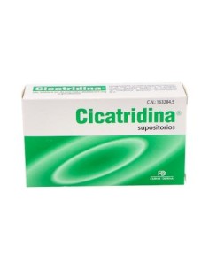 CICATRIDINA 5 MG 10 SUPOSITORIOS