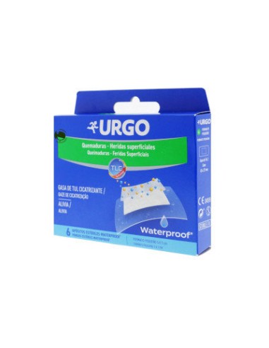 URGO QUEMADURAS WATERPROOF 5X7CM 6APOS