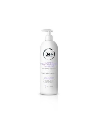 BE+ GEL DE BAÑO SIN JABON 400 ML