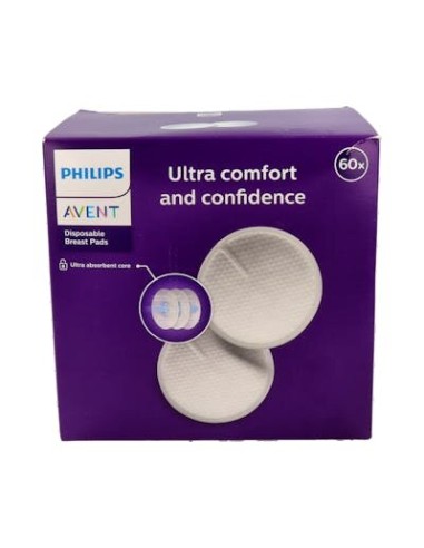 AVENT DISCOS ABSORBENTES LACTANCIA 60 UD