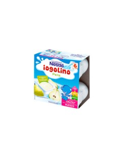 YOGOLINO PERA 4 TARRINAS X 100 GR