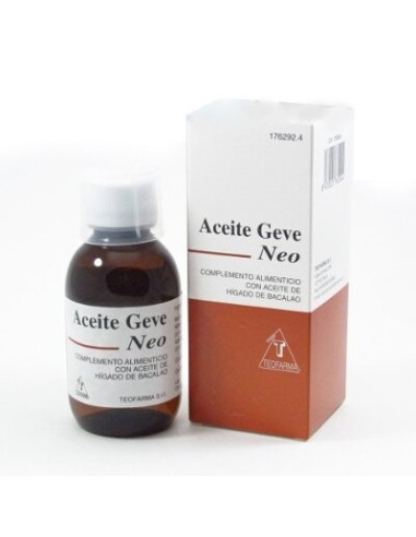 ACEITE GEVE NEO HIGADO DE BACALAO 150 ML