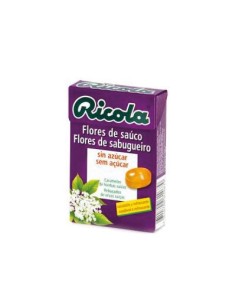 RICOLA CARAMELOS S/A FLOR SAUCO 50 G.