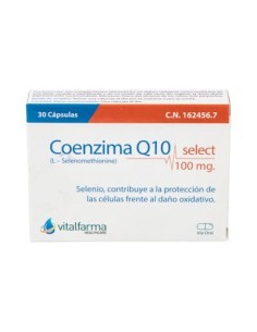 COENZIMA Q10 SELECT 100MG 30 CAPS