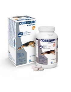 COSEQUIN ADVANCED PERROS 120CPD ECUPHAR