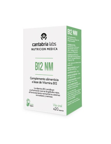 B12 NM 20 CAPSULAS