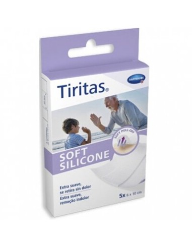 TIRITAS SOFT SILICONE APOS ADHES 6+2 UDS