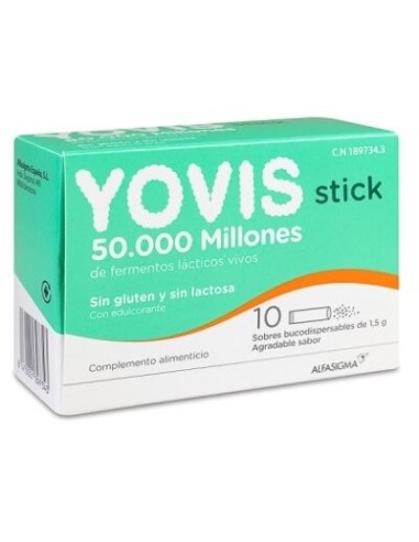 YOVIS 10 SOB BUCODISPERSABLES