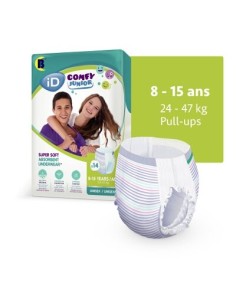 PAÑAL ID COMFY JUNIOR PANTS 8-15AÑOS 14U