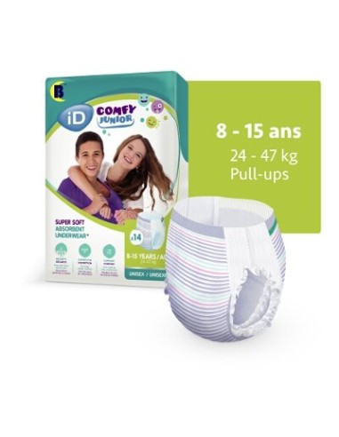 PAÑAL ID COMFY JUNIOR PANTS 8-15AÑOS 14U