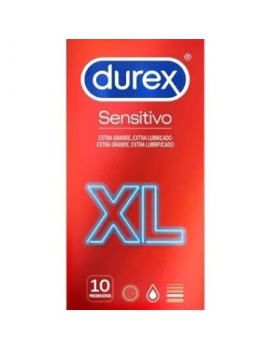 DUREX SENSITIVO SUAVE XL 10 UNIDADES