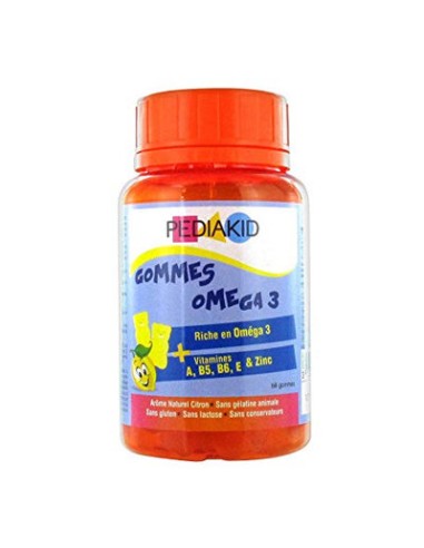 PEDIAKID OMEGA 3 60 GOMINOLAS LIMON