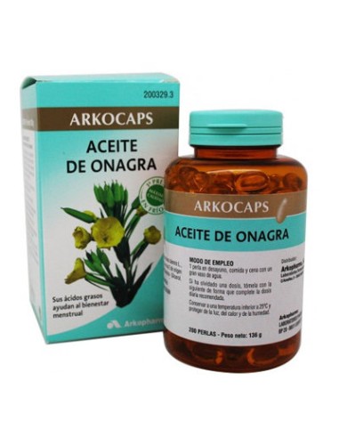 ARKOCAPSULAS ACEITE DE ONAGRA 200 CAPS