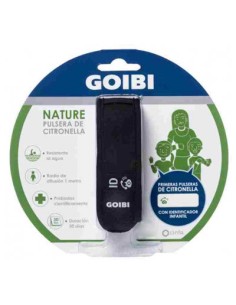 GOIBI PULSERA CITRONELLA NEGRA