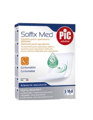 PIC SOFFIX MED APOSITO ESTERIL 10x8CM 5U